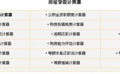 房屋贷款计算